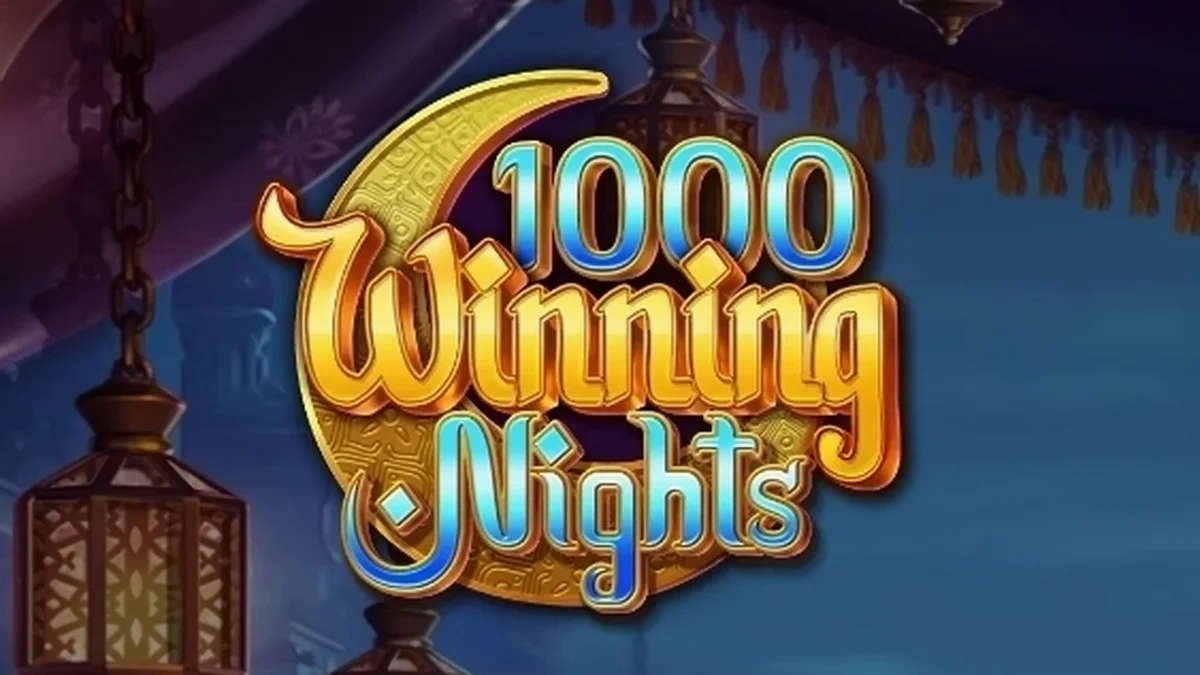 Tampilan antarmuka seluler slot 1000 Winning Nights dengan 5 gulungan