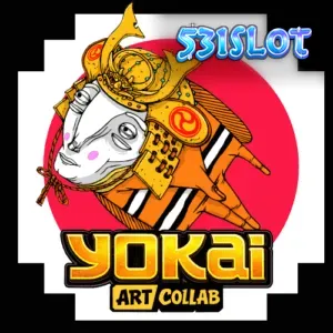 Tampilan visual artistik dari slot Yokai dengan latar belakang Gunung Fuji